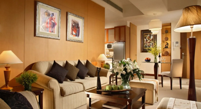 Номер Executive с 2 комнатами Dalian Asia Pacific Service Apartment