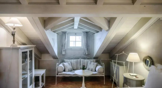 Двухместный номер Standard Мансарда с видом на озеро Relais Villa Vittoria