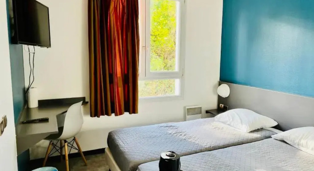 Двухместный номер Standard Hôtel La Nonette ASTERIX, CDG AIRPORT & PARIS CENTRE