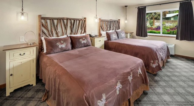 Семейный номер Superior с видом на горы Bavarian Lodge
