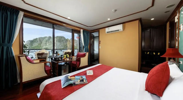 Verdure Lotus Grandeur Cruise on Ha Long Bay, Réserver Hôtel Hôtels à Quang Ninh avec petit-déjeuner, Petit-déjeuner
