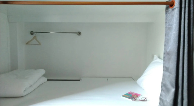 Кровать в общем номере WEE HOSTEL