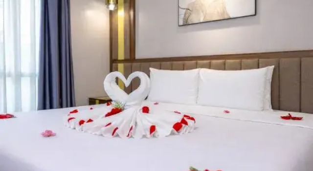 Номер Deluxe с видом на город Hanoi Sky Hotel