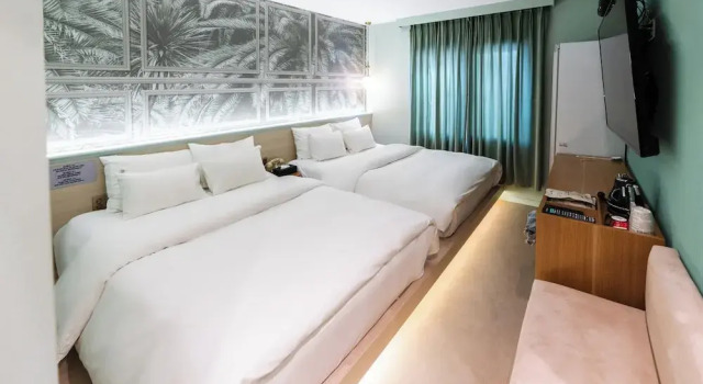 Habitación cuádruple De lujo con vista al parque Hotel Ippda Wonju