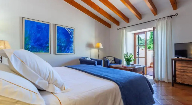 Двухместный номер Terrace Finca Hotel Son Palou