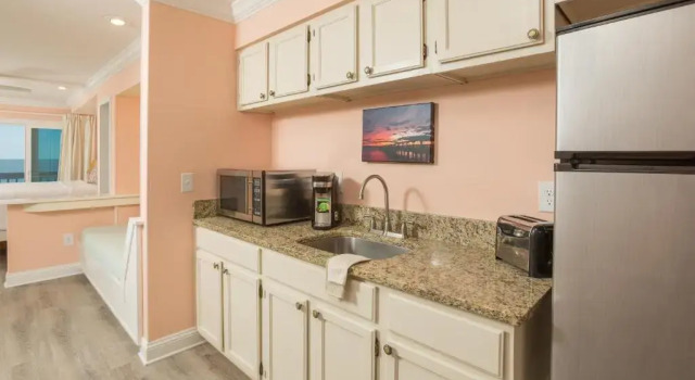 Двухместная студия oceanfront The Saint Augustine Beach House