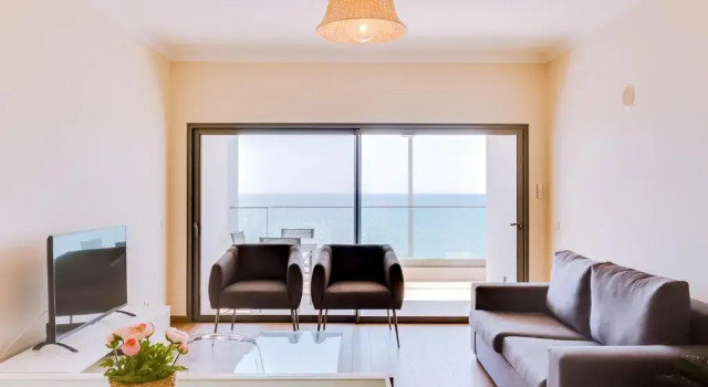 Brisa do Mar 2Br - Sea front - Luxury apartment, Rezervovat Apartmán Hotely v Sotavento s parkováním, Parkování