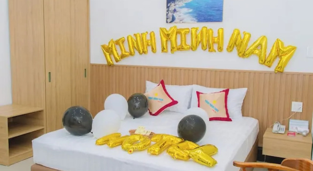 Двухместный номер Economy с балконом Minh Minh Nam 2 Hotel