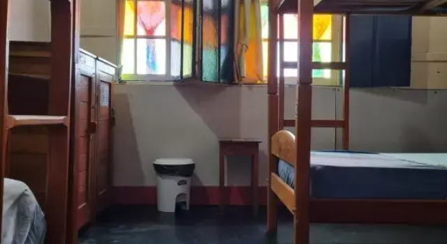 Кровать в общем номере HI Hostel Chapada