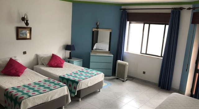 Апартаменты с 2 комнатами с балконом Apartamentos e Quartos Atalaia