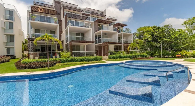 Luxury Ocean View Penthouse Riviera Maya, Rezervasyon Otel Tulum havuzlu oteller, Yüzme Havuzu