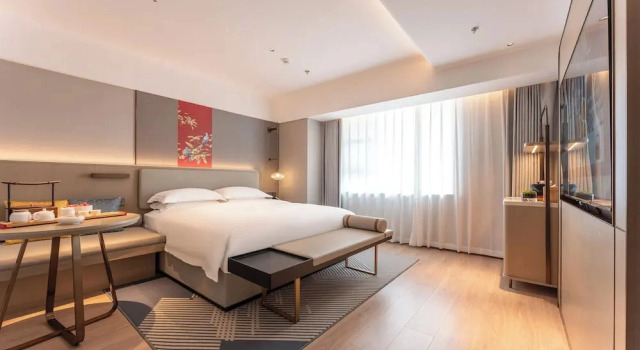 Номер Luxury ECHENG Hotel, Jianghan Road Pedestrian Street, Wuhan River Beach