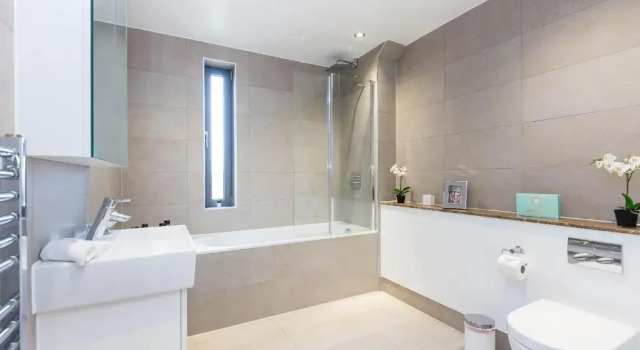 Апартаменты Deluxe с 2 комнатами с балконом Portobello Apt with Floor-to-Ceiling Views