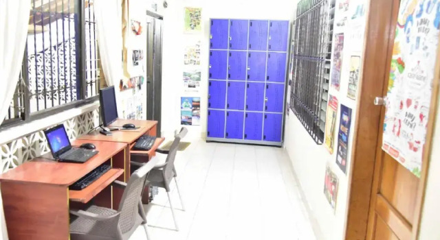 Seng i sovesal Macondo Hostel