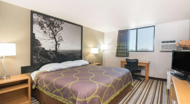 Двухместный номер Standard Super 8 by Wyndham Jamestown