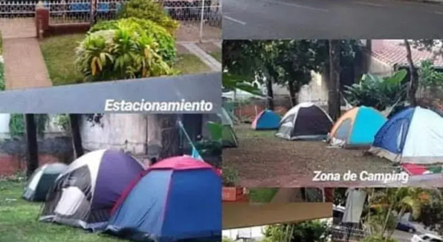 Тент La Casa de Pedro Hostel