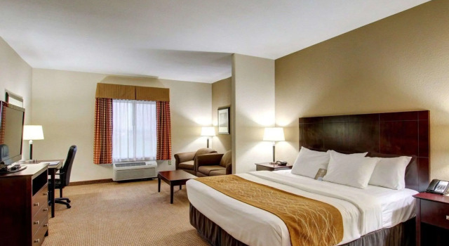 Двухместный люкс Comfort Inn & Suites Alvarado