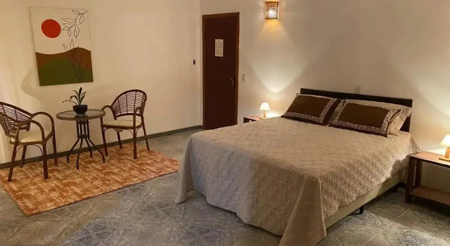 Люкс Deluxe с балконом и с видом на горы Pousada Villa Dorinha Suites Spa