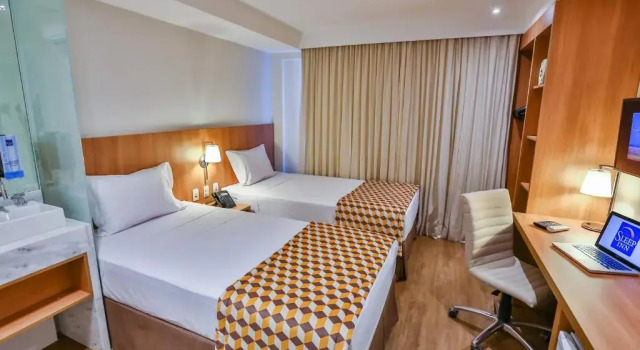 Двухместный номер Standard Sleep Inn Aeroporto de Guarulhos - São Paulo