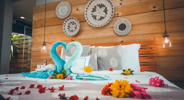 Шале Deluxe с видом на море Hotel Chalets Chamarel