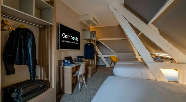 Четырёхместный номер Standard Campanile PRIME - Caen Centre Gare