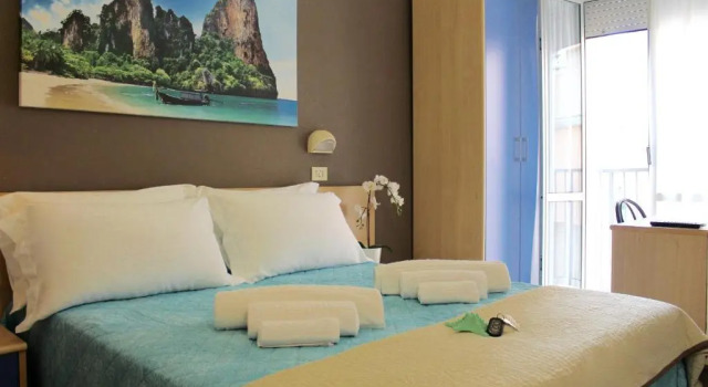 Трёхместный номер Standard с видом на море Hotel Adria Mare