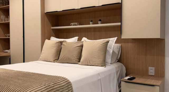 Студия Flat Cabo Branco Aurea 50m do mar 306