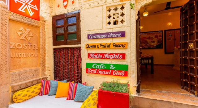 Zostel Jaisalmer, Rezervovat Hostel Hostely v Rajasthan, Hostel