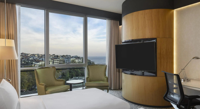 Двухместный номер Deluxe с частичным видом на море DoubleTree By Hilton Istanbul - Moda