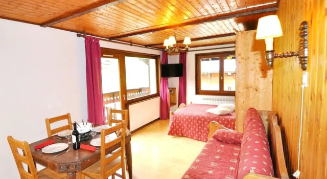 Apartment With one Bedroom in La Chapelle-d'abondance, With Wonderful, Забронировать Апартаменты/квартира Отели Порта дю Солей с парковкой, Парковка