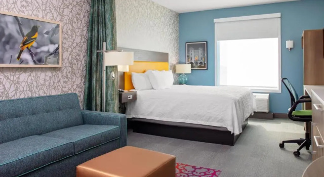 Трёхместный люкс Home2 Suites By Hilton Baton Rouge Citiplace