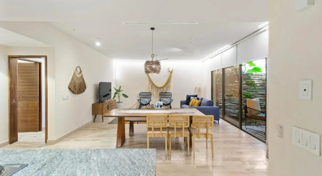 107 Beautiful apartment Terrace & Private pool, Rezervasyon Daire Tulum havuzlu oteller, Yüzme Havuzu