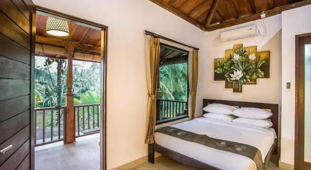 The Radian Villa Ubud, Rezervovat Vila Chaty v Bali, Chalupa