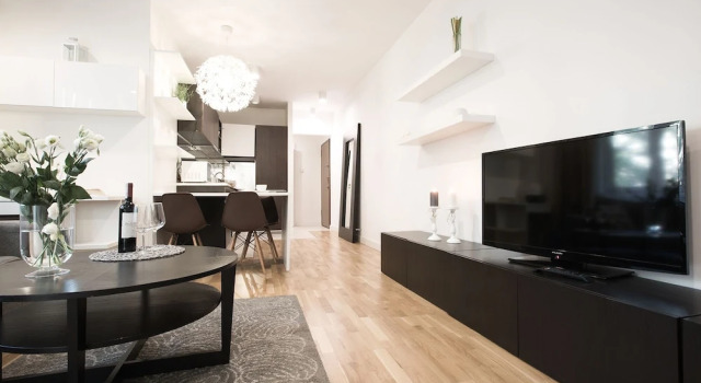 Апартаменты с балконом MB Cracow Apartments-Czarnowiejska 9