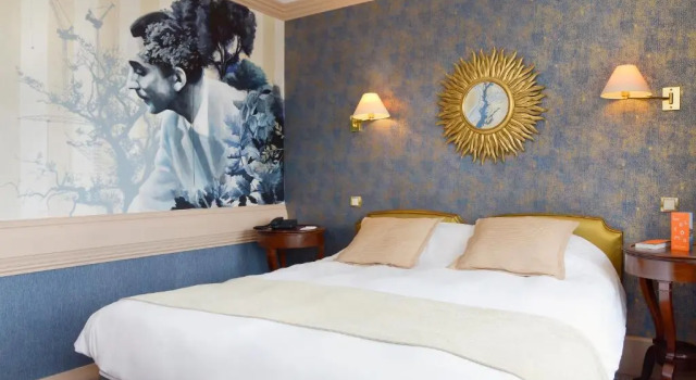 Luksusowy pokój Hôtel L'Yeuse