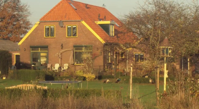 Студия с красивым видом из окна Boerderij De Vrije Geest