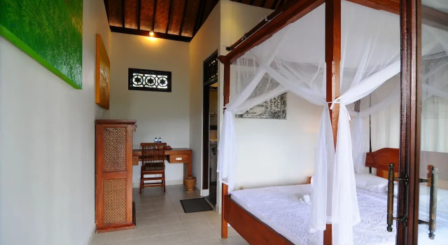 Двухместный семейный номер Standard с балконом Villa Lihat Sawah