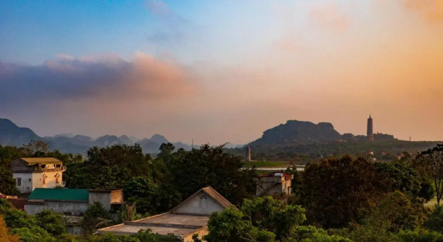 Кровать в общем номере Gia Nguyễn Homestay