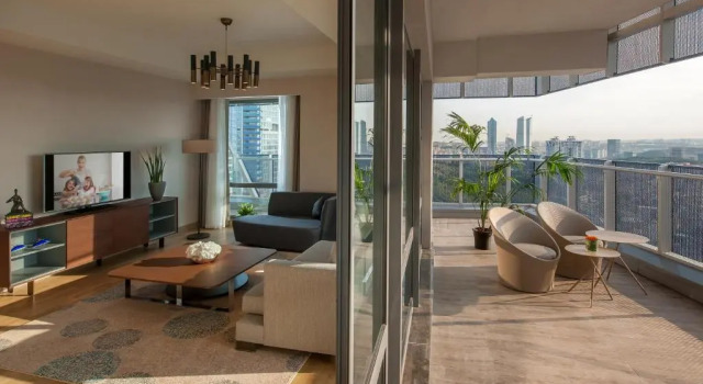 Апартаменты Executive с 2 спальнями Somerset Maslak Istanbul