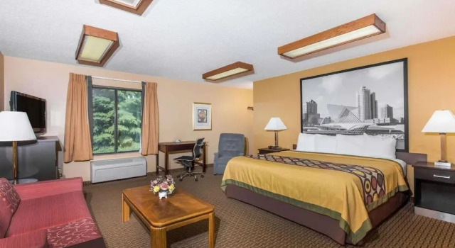Doppel Suite 1 Schlafzimmer Super 8 by Wyndham Sun Prairie/Madison E