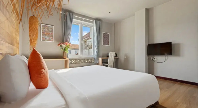 Двухместный номер Comfort с видом на сад Go Da Boutique Hotel and Restaurant