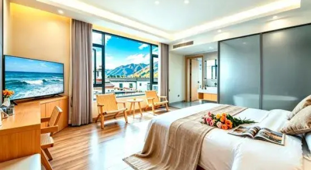 Люкс с видом на горы Dali Yushan Heyue Homestay