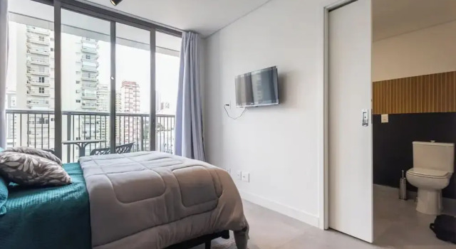 Апартаменты Studio c Piscina Wi-fi e ar na Vila Gomes Cardim