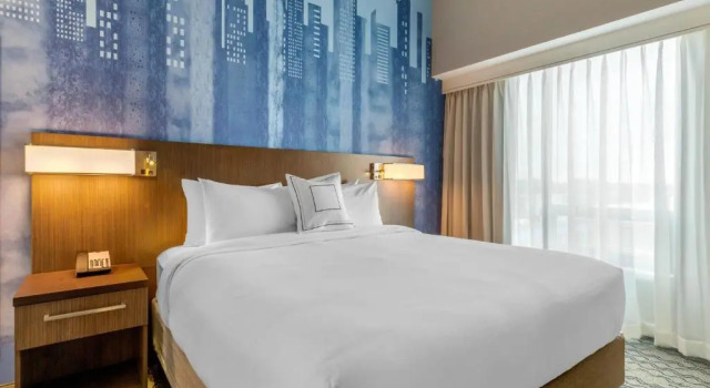 Двухместный люкс c 1 комнатой Residence Inn Providence Downtown