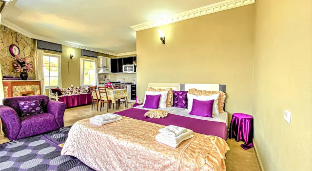 Люкс с 2 комнатами с видом на море Apart Villa Asoa Kalkan Peaceful Sea View