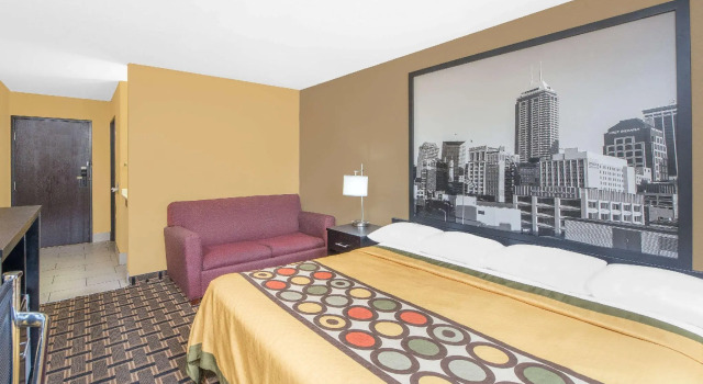 Двухместный номер Standard Super 8 by Wyndham Terre Haute