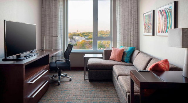 Люкс с 2 комнатами Residence Inn by Marriott Boston Watertown