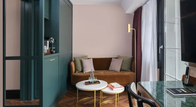 Двухместный номер Grand Deluxe Sorell Boutique-Hotel Seidenhof Zürich
