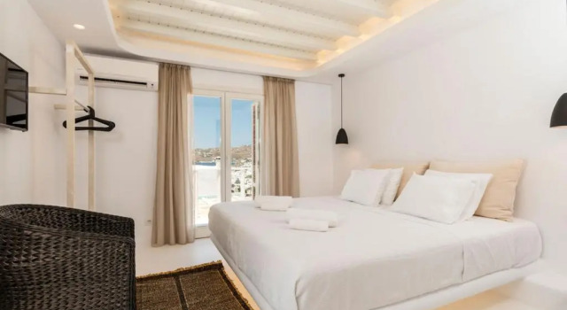 Luxury Ocean View Villa Mykonos Town Centre, Забронировать Вилла Виллы Миконоса, рядом с Meletopoulou Public Garden, Вилла