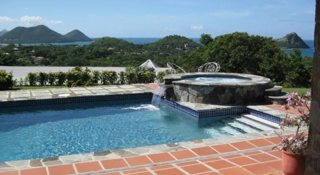 Spanish-style Ocean View Villa Set In Garden - Calypso Court 3 Bedroom Villa by RedAwning